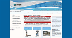 Desktop Screenshot of dites.cz